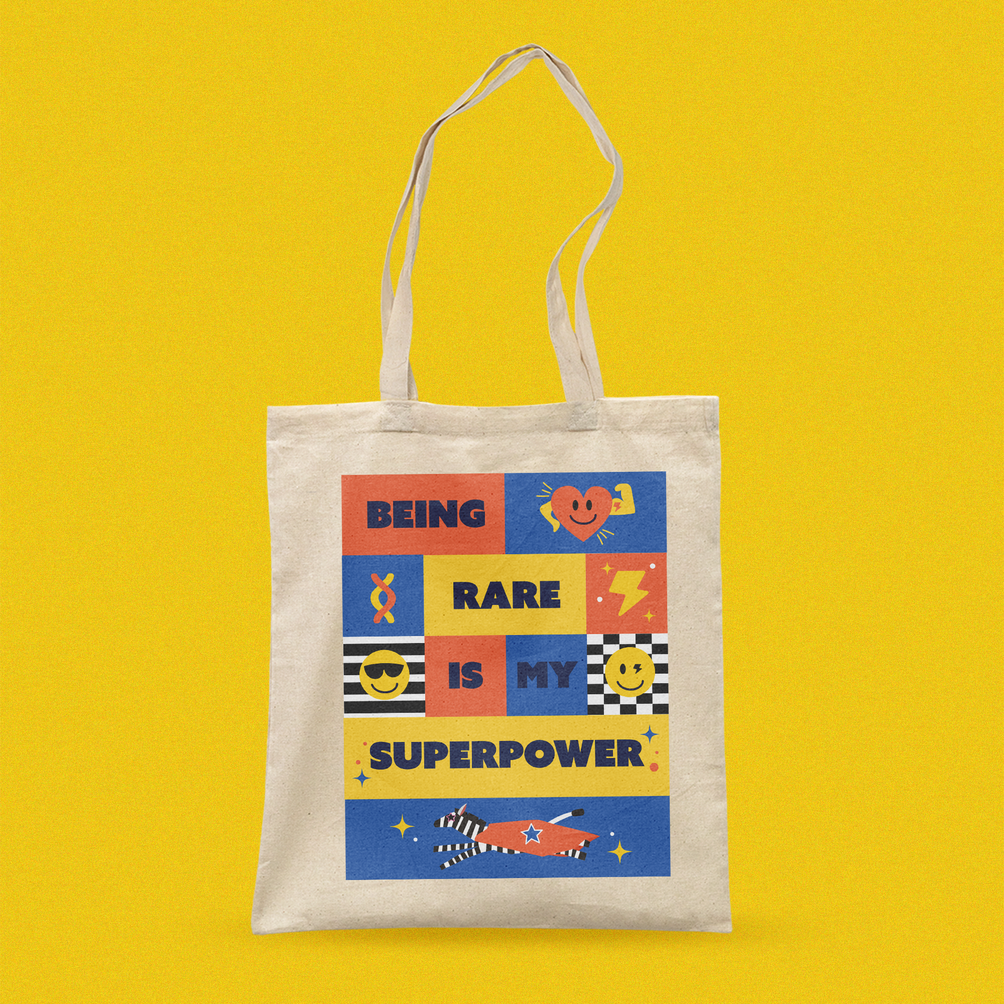 Being Rare is My Superpower Tote