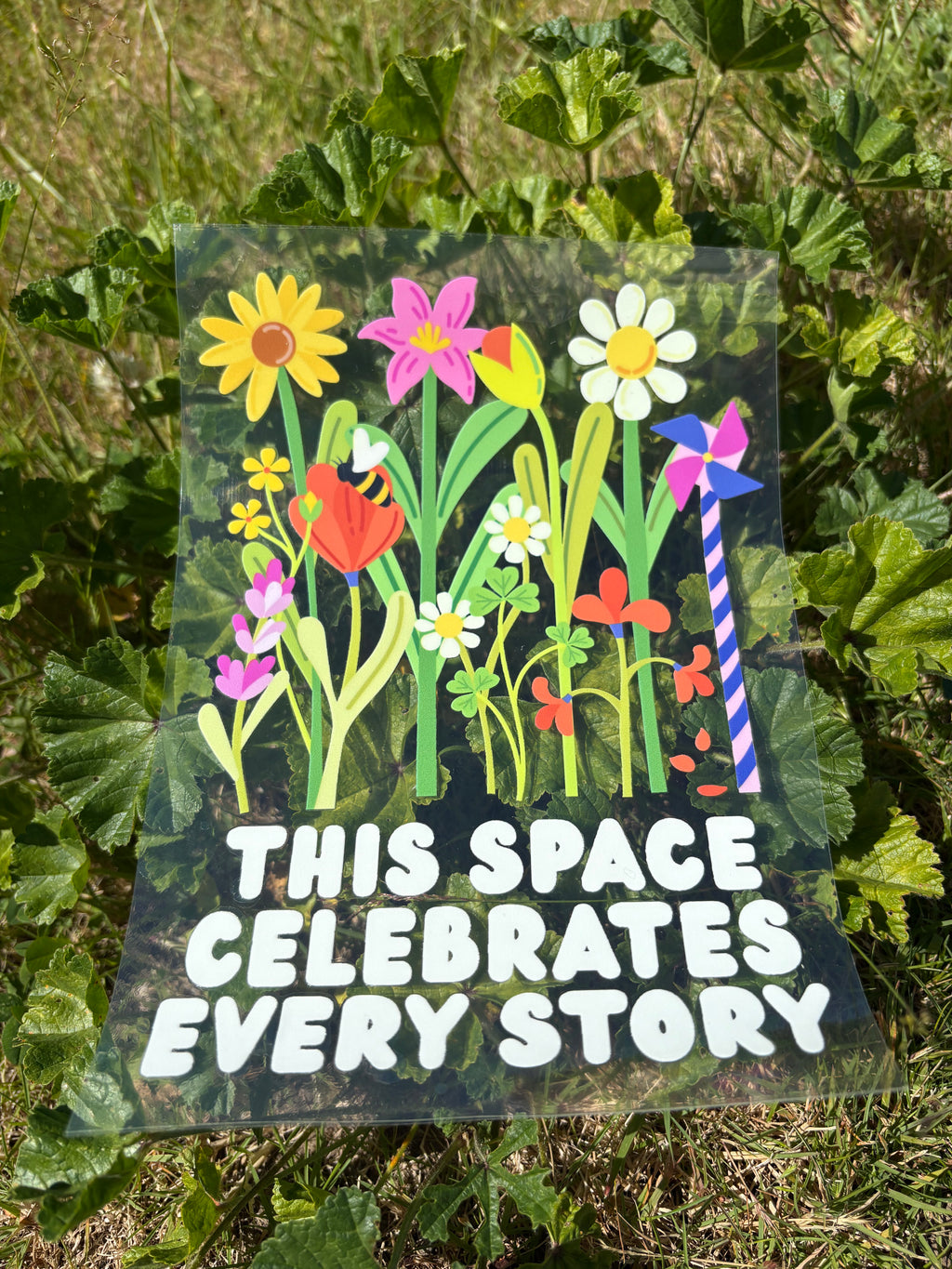 Window Sticker  Celebrate Every Story