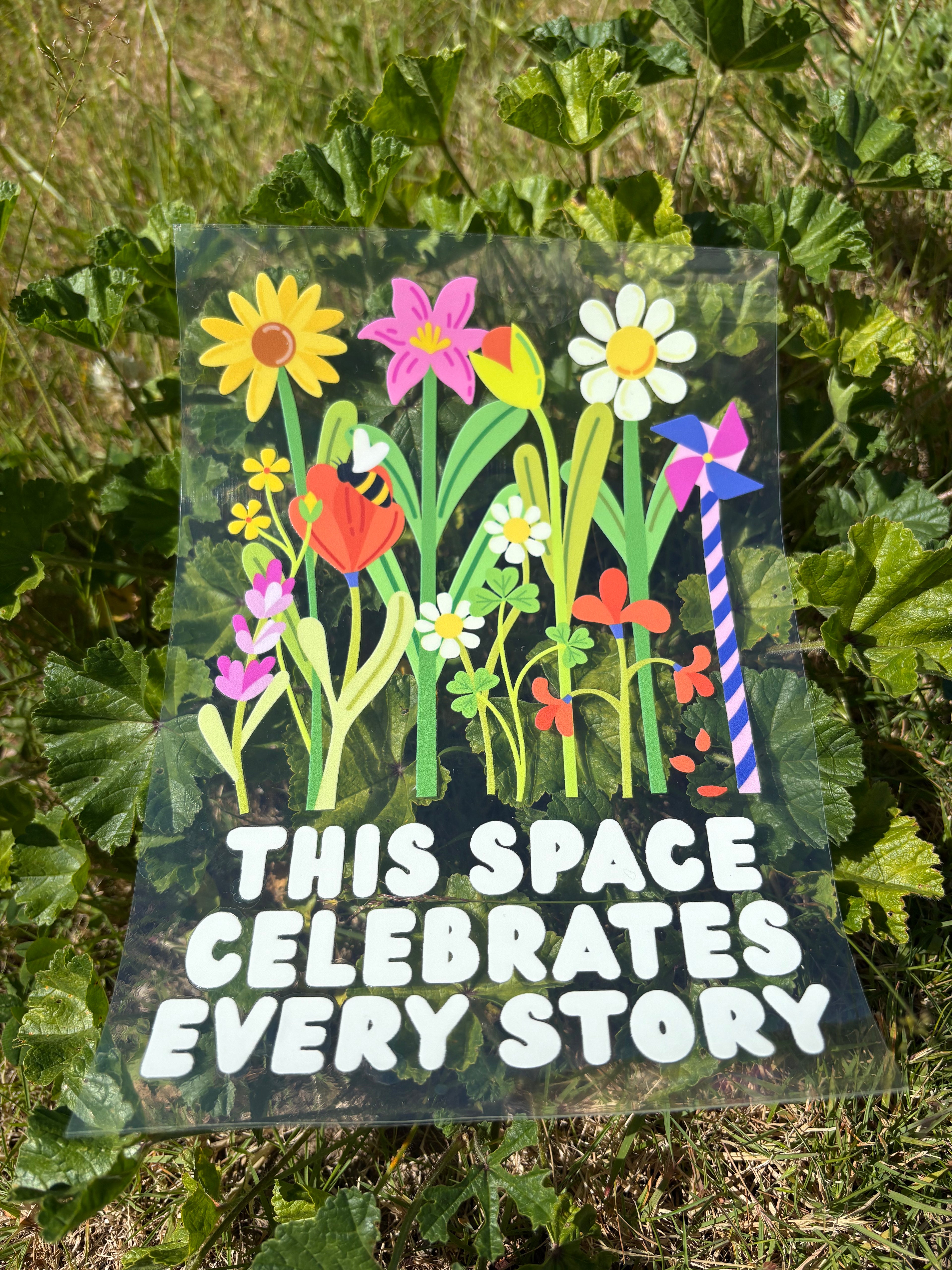 Window Sticker  Celebrate Every Story