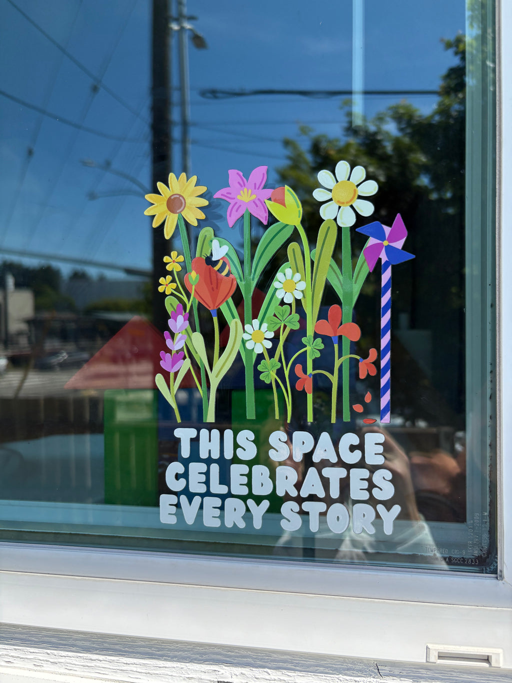 Window Sticker  Celebrate Every Story