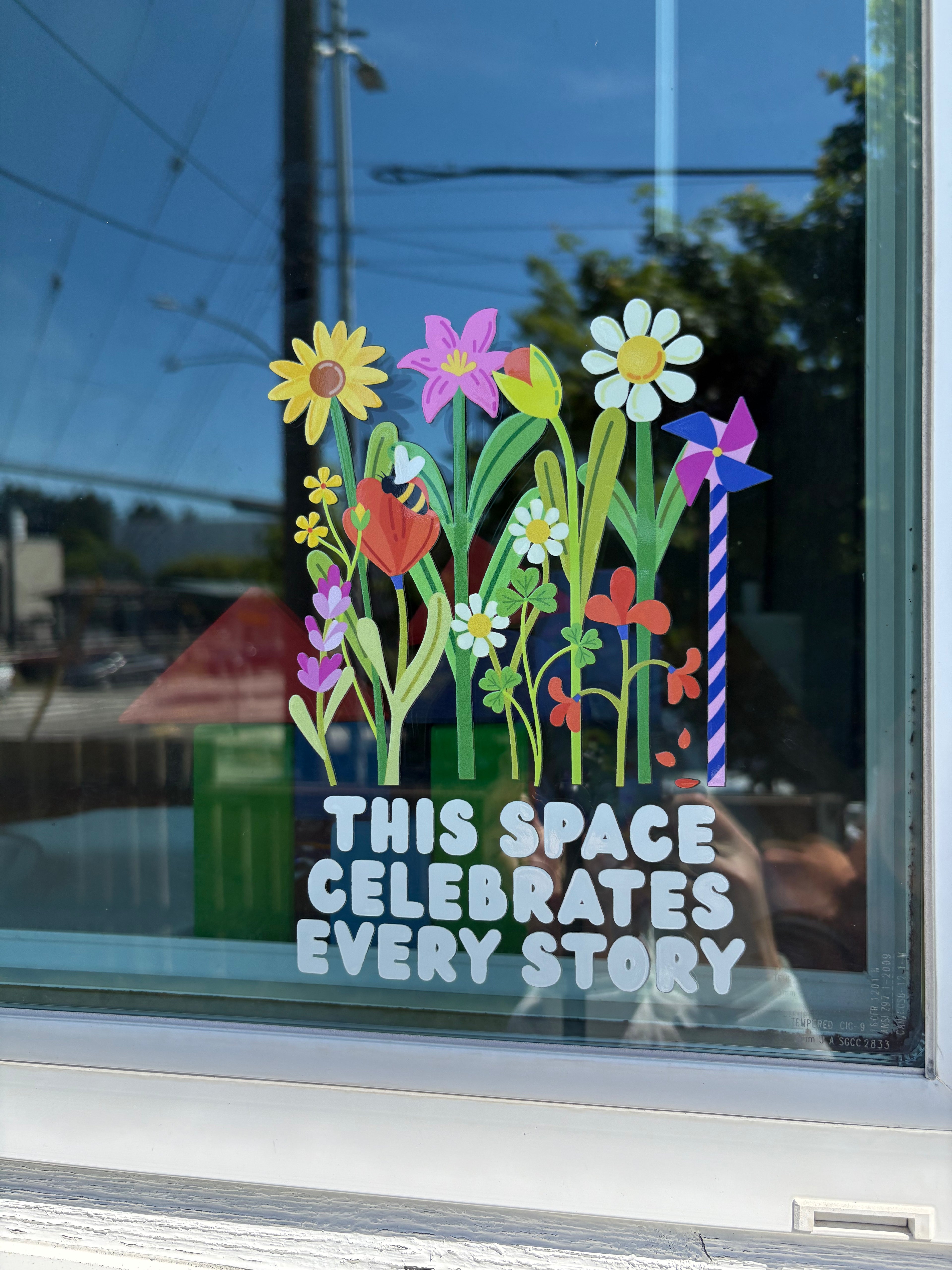 Window Sticker  Celebrate Every Story