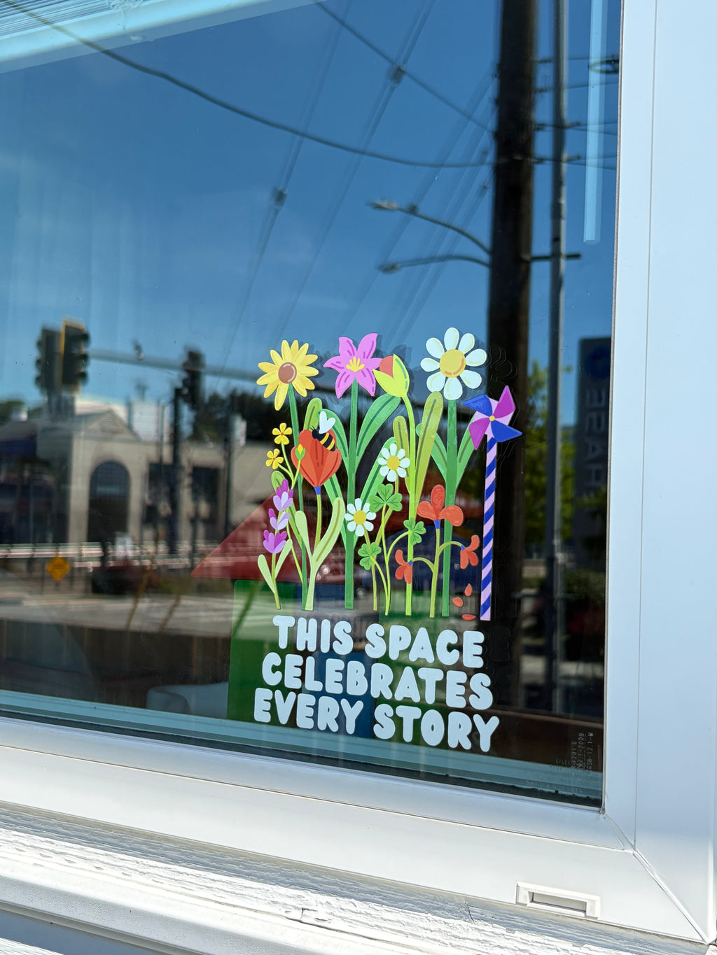 Window Sticker  Celebrate Every Story
