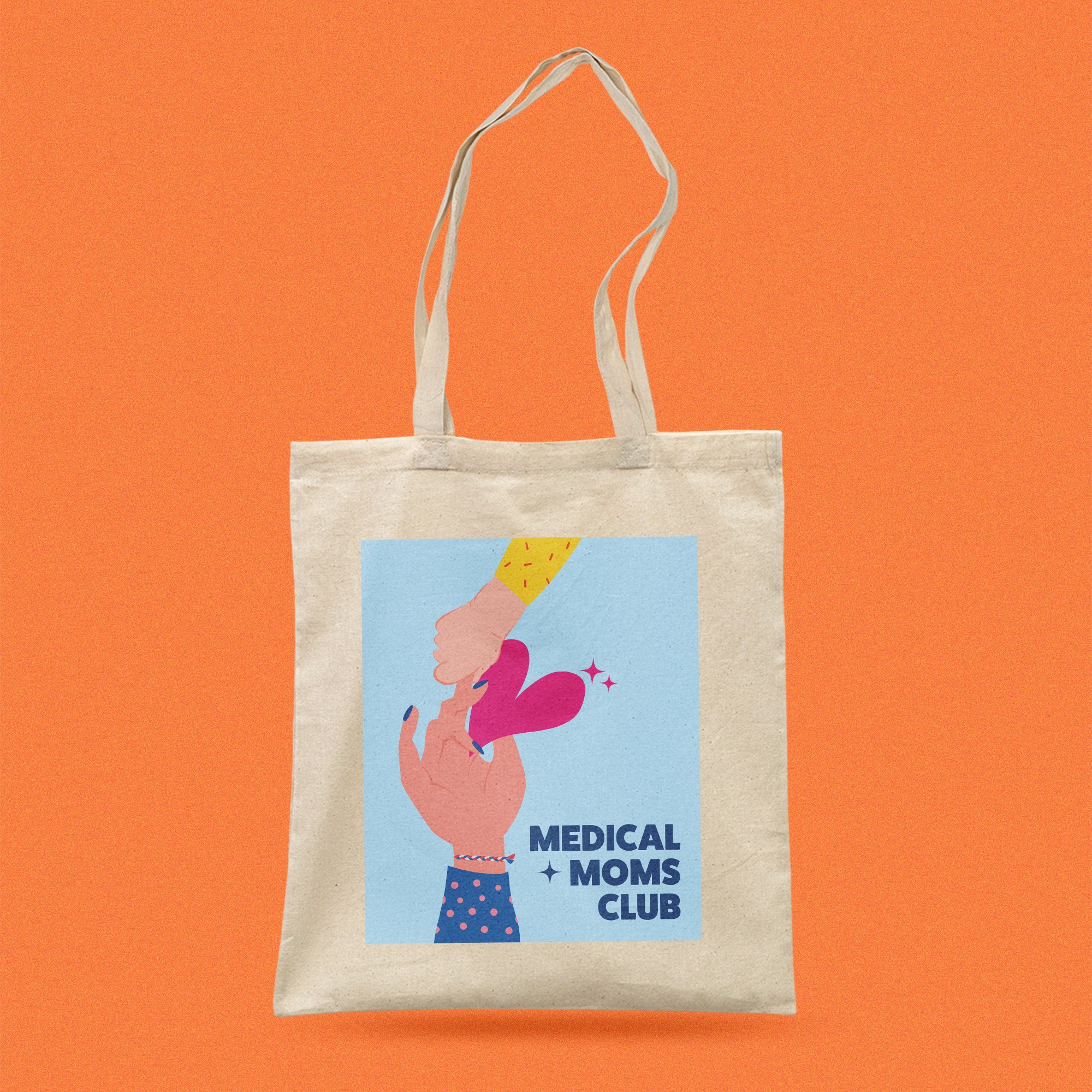Tote bag with 'Medical Moms Club' design  perfect for gift