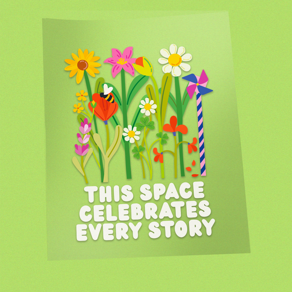 Window Sticker  Celebrate Every Story