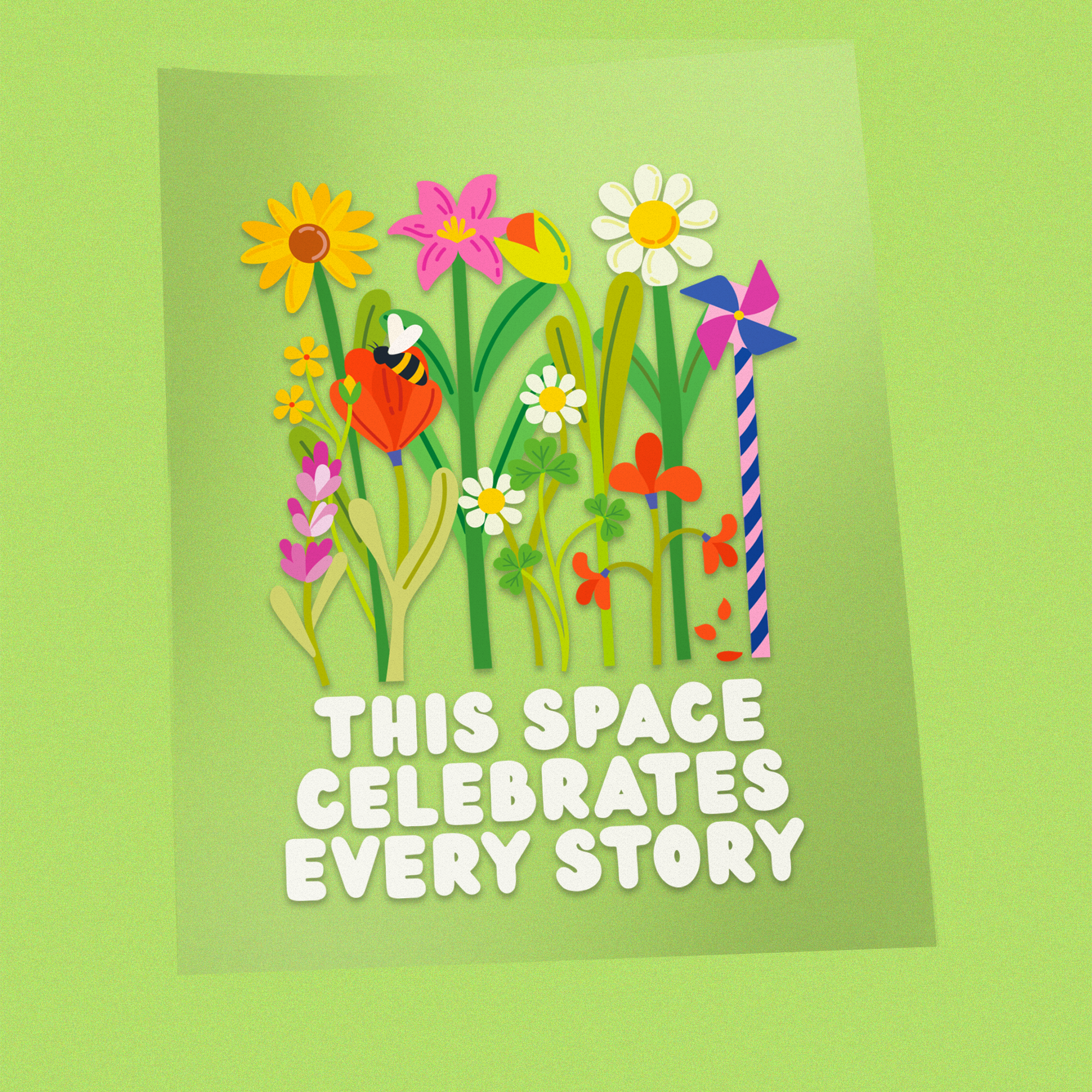 Window Sticker  Celebrate Every Story