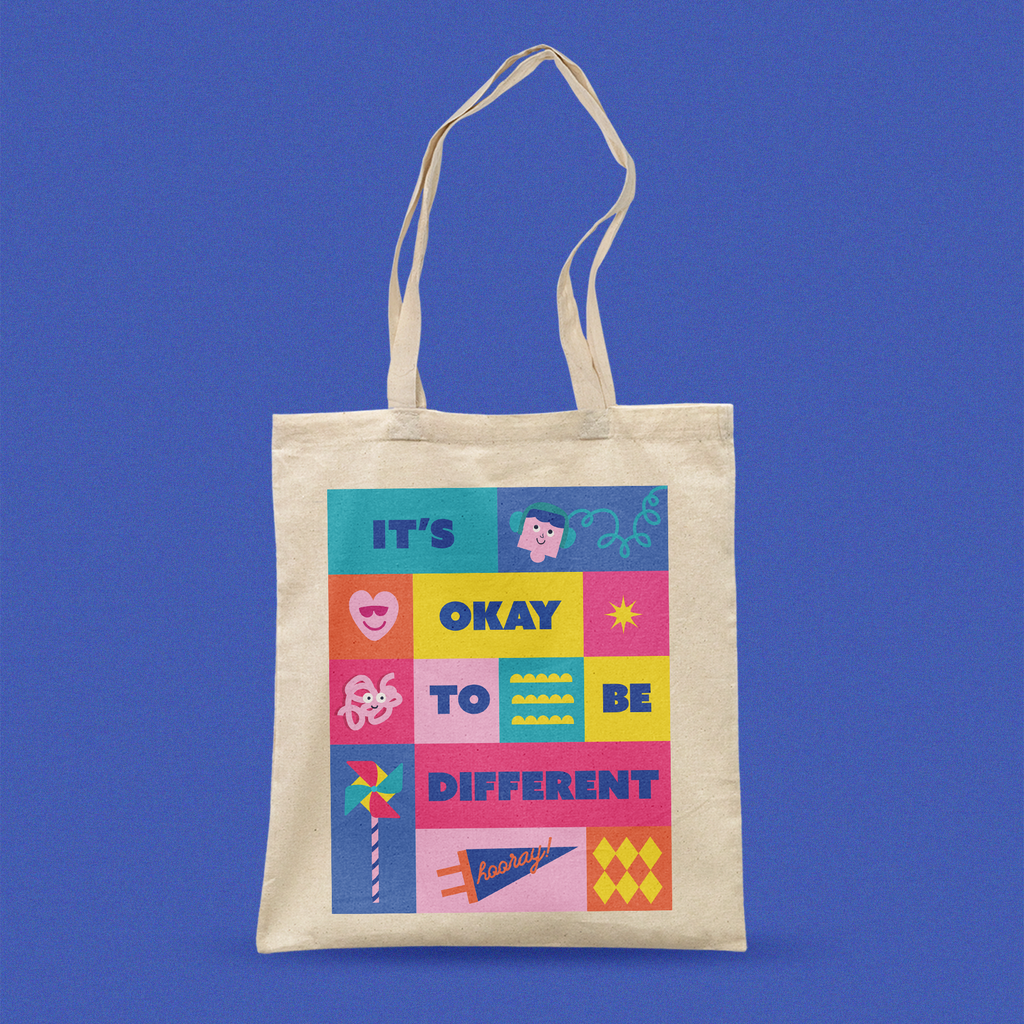 It's Okay To Be Different Tote