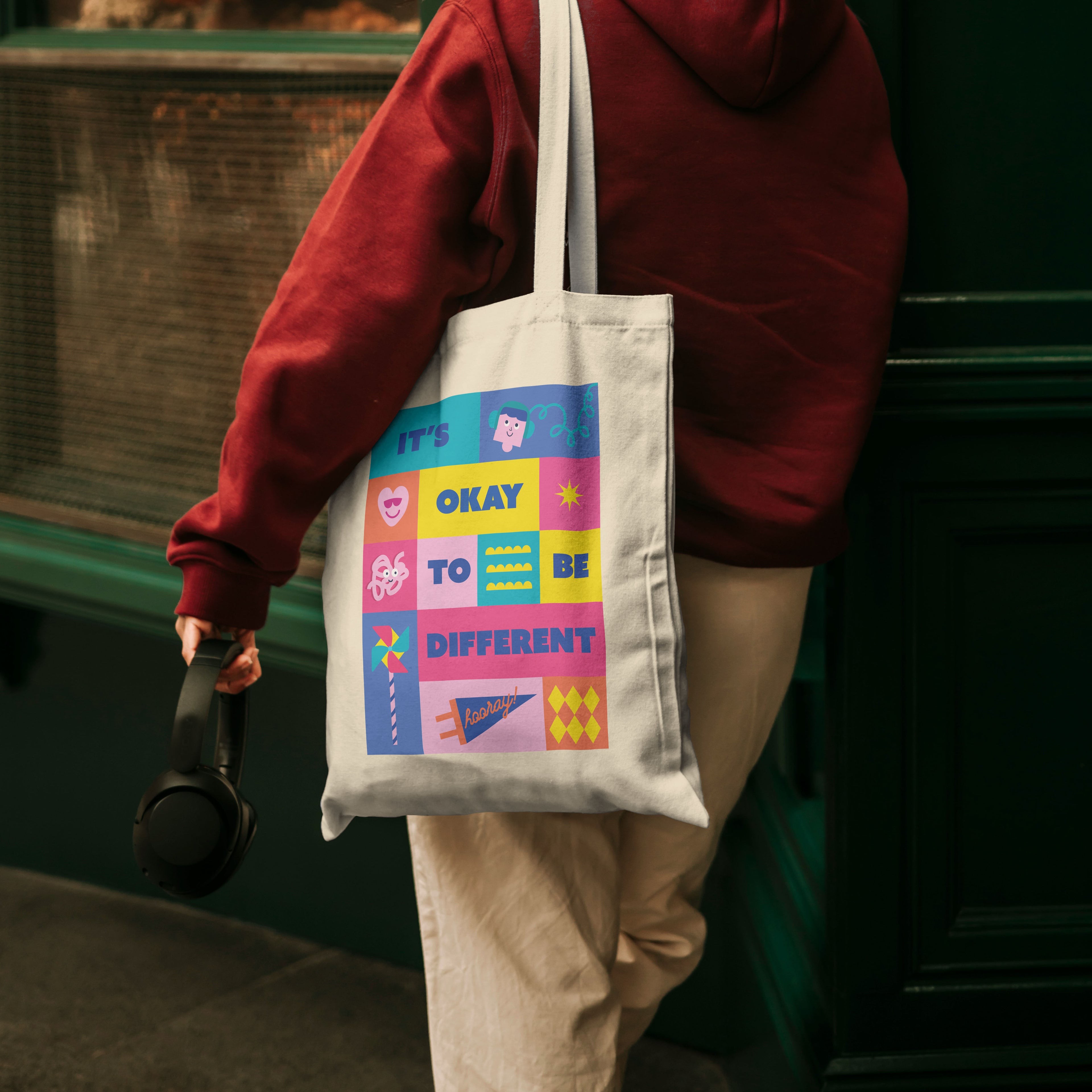 It's Okay To Be Different Tote