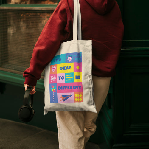 It's Okay To Be Different Tote